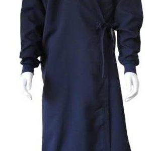 Front Wrap Gown – Long Sleeves