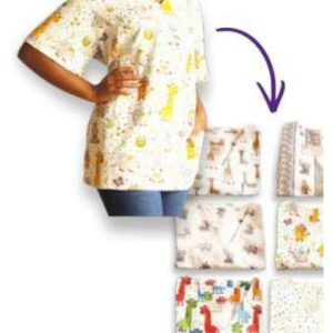 Medical Scrub Top – Animal Prints Range